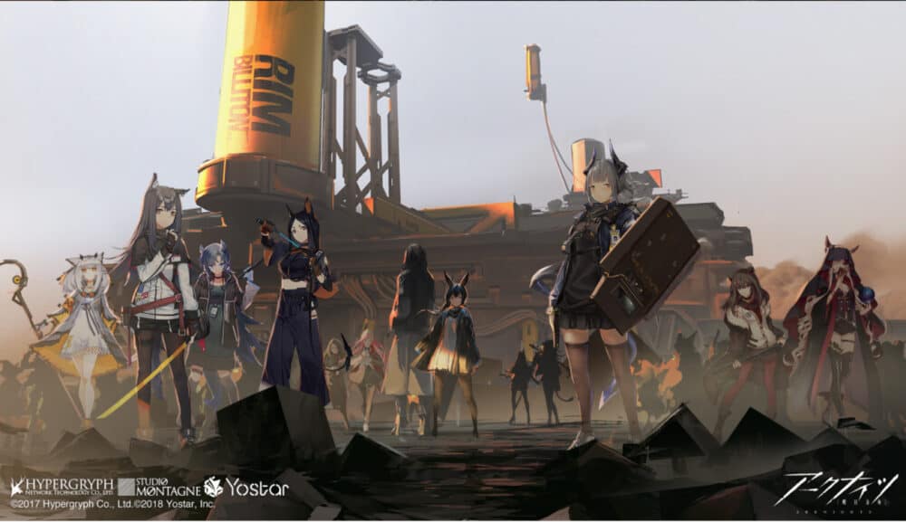 タワーディフェンス:おすすめランキング1位:アークナイツ