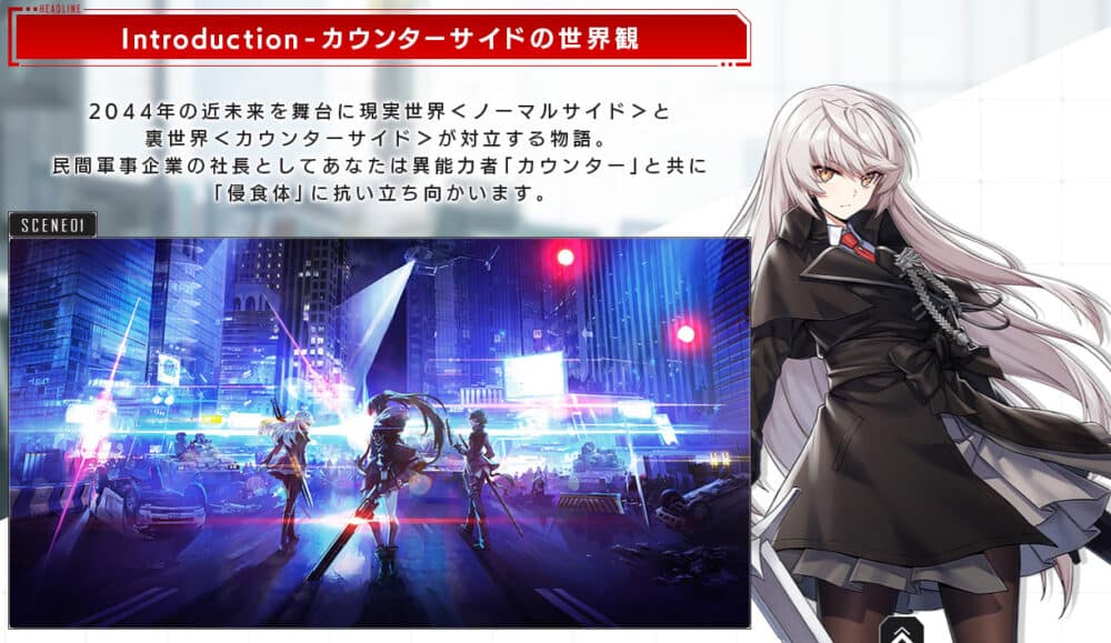 カウンターサイド(COUNTER: SIDE)とは