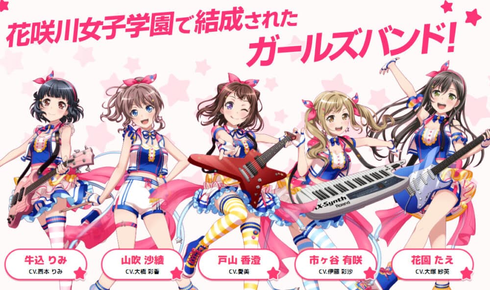 バンドリ!:Poppin'Party