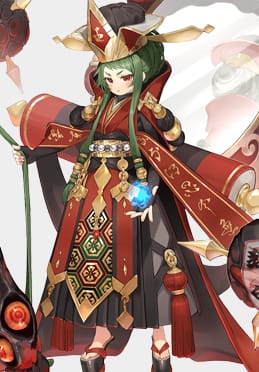 御城プロジェクト:RE(城プロ)、「地獄属性」遠距離ランキング次点:閻魔庁(法術)