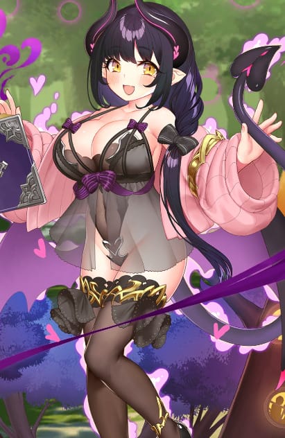 モン娘TD【サキュバス娘】クロミ:RARE