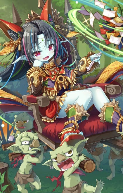 モン娘TD(モンスター娘TD)【ゴブリン娘】アニシラ:RARE