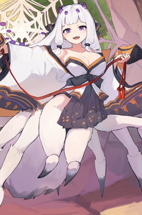 モン娘TD(モンスター娘TD)【アラクネ娘】カヅネ:LEGEND