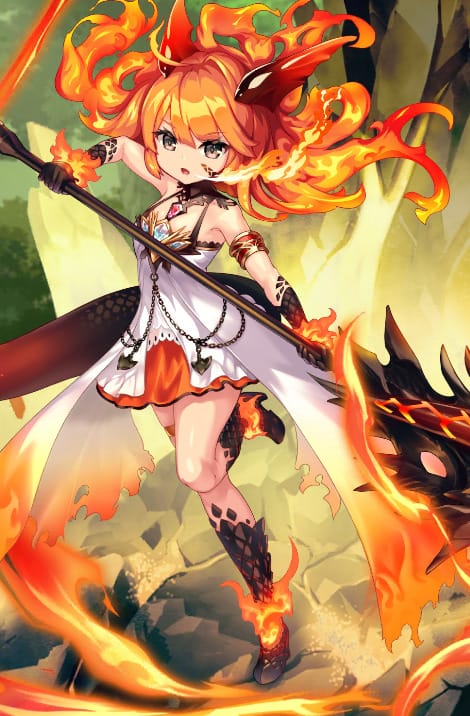 オススメキャラクター│【サラマンダー娘】イグニ:EPIC