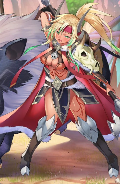 オススメキャラクター│【オークロード娘】デルボア:LEGEND