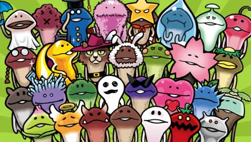 なめこの種類は700種類以上