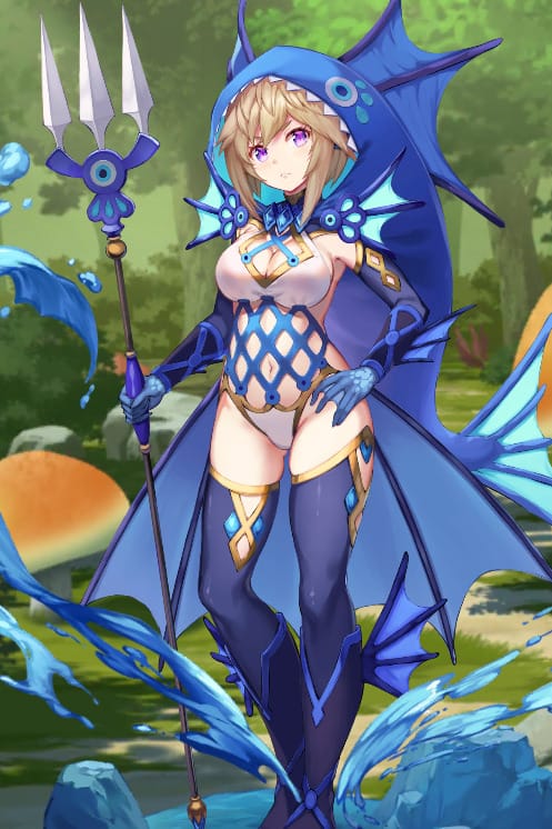 オススメキャラクター│【サハギン娘】ハギナ:COMMON