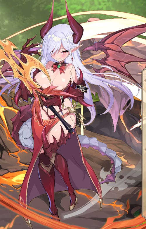 オススメキャラクター│【レッドドラゴン娘】エリュート:LEGEND