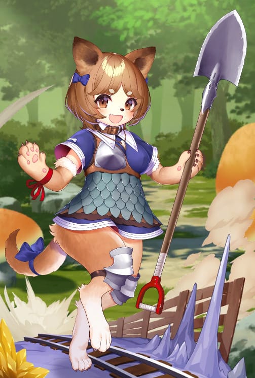 オススメキャラクター│【コボルト娘】バウ:COMMON