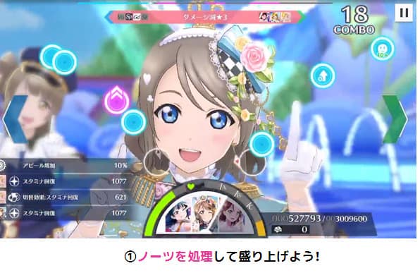 ラブライブ!スクールアイドルフェスティバル(スクフェス):リズムアイコンの種類