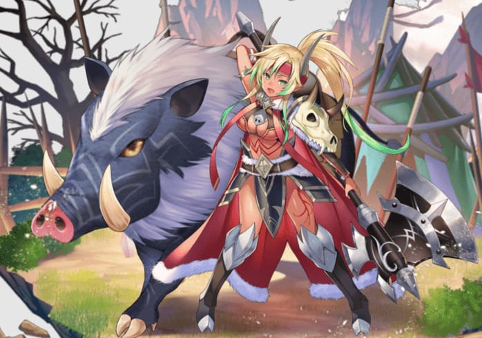 モン娘TD│オススメキャラクター│【オークロード娘】デルボア:LEGEND