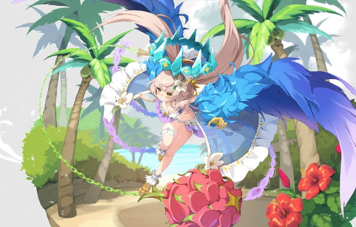 オススメキャラクター│【常夏のフェニックス娘】アテエル:LEGEND