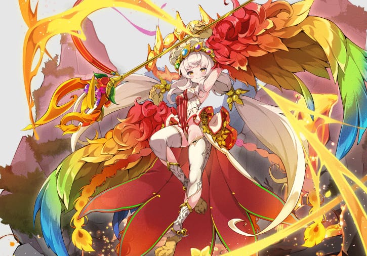 ヒーラー│オススメキャラクター:フェニックス娘・アテエル