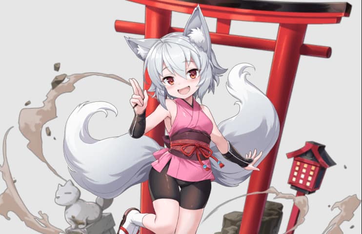 オススメキャラクター│【妖狐娘】きつね:EPIC