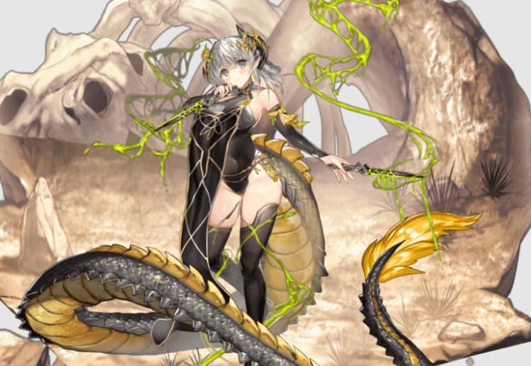 オススメキャラクター:バジリスク娘・ディリオ