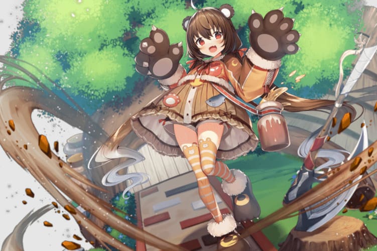 モン娘TD│オススメキャラクター│【ワーベア娘】テティ:EPIC