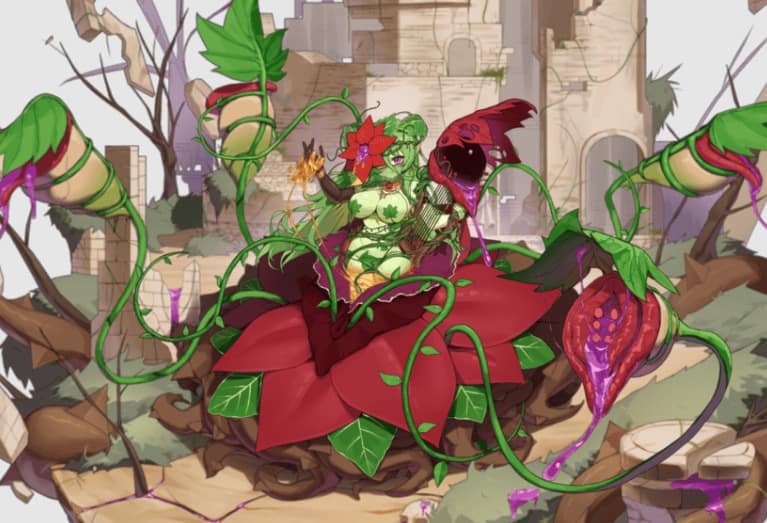 オススメキャラクター│【アルラウネ娘】ウルネッラ:LEGEND