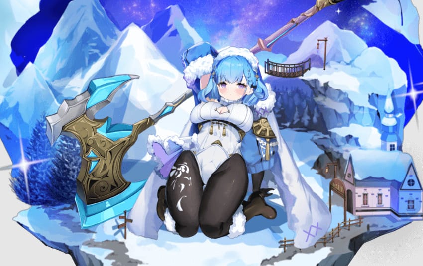 モン娘TD│オススメキャラクター│【フロストジャイアント娘】ナルケパフネ:LEGEND