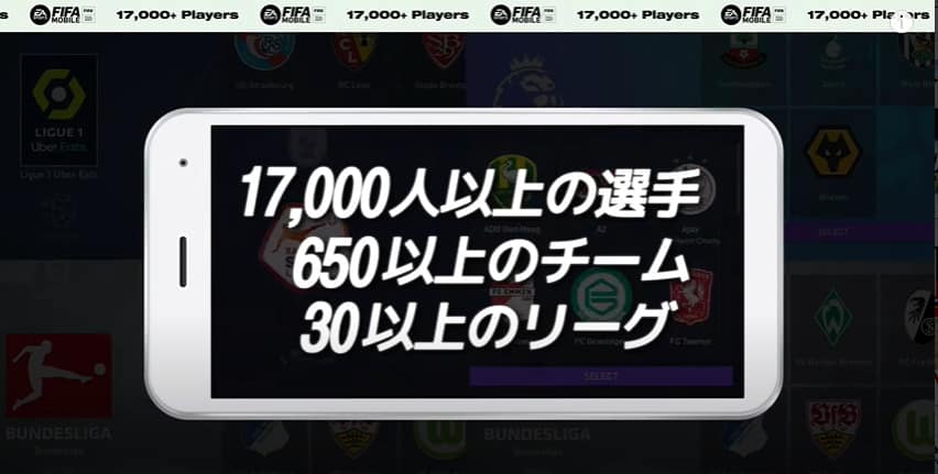 FIFA MOBILE夢のコラボレーション