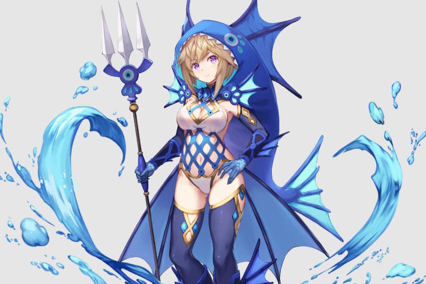 オススメキャラクター│【サハギン娘】ハギナ:COMMON