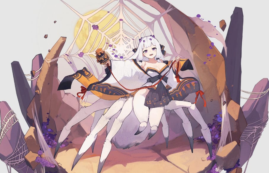 オススメキャラクター│【アラクネ娘】カヅネ:LEGEND